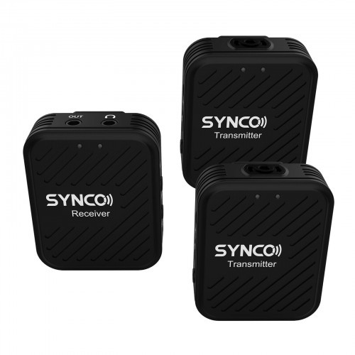 SYNCO Synco G1 A2 bezprzewodowy system mikrofonowy 2,4 GHz - 2 odbiorniki WAIR-G1-A2