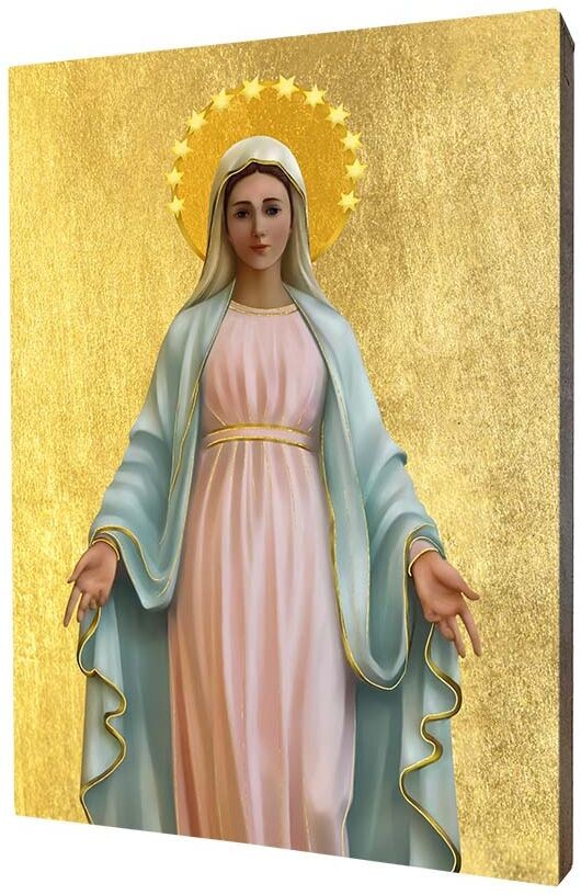 Art Christiana Ikona Matki Bożej Niepokalanej z Medjugorie ACHI294