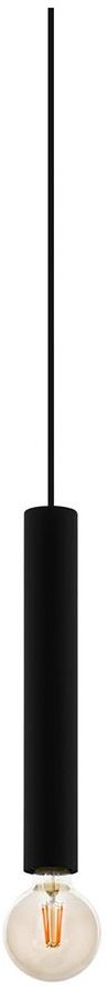 Eglo 99758 - Żyrandol na lince do systemu szynowego CORTENOVA 1xE27/40W/230V czarny