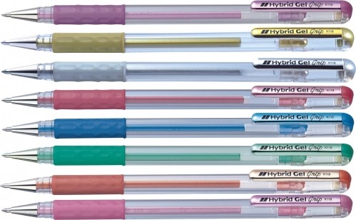 Pentel Długopis Gel Zam Gr 0.8 Sre pudełko A 12