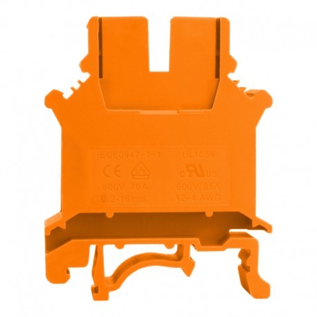 Geberit DEGSON szynowa przelotowa pomarańczowa śrubowa 16mm2 1P VDE UL PC16-01P-15-00A(H)