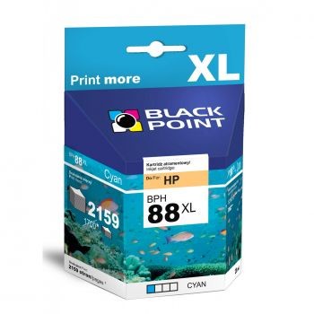 BlackPoint BPH88XLC zamiennik HP C9391AE niebieski BPH88XLC