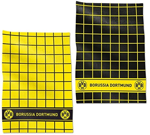 Borussia Dortmund BVB-ścierka do naczyń (zestaw-częściowy) one size 15703000