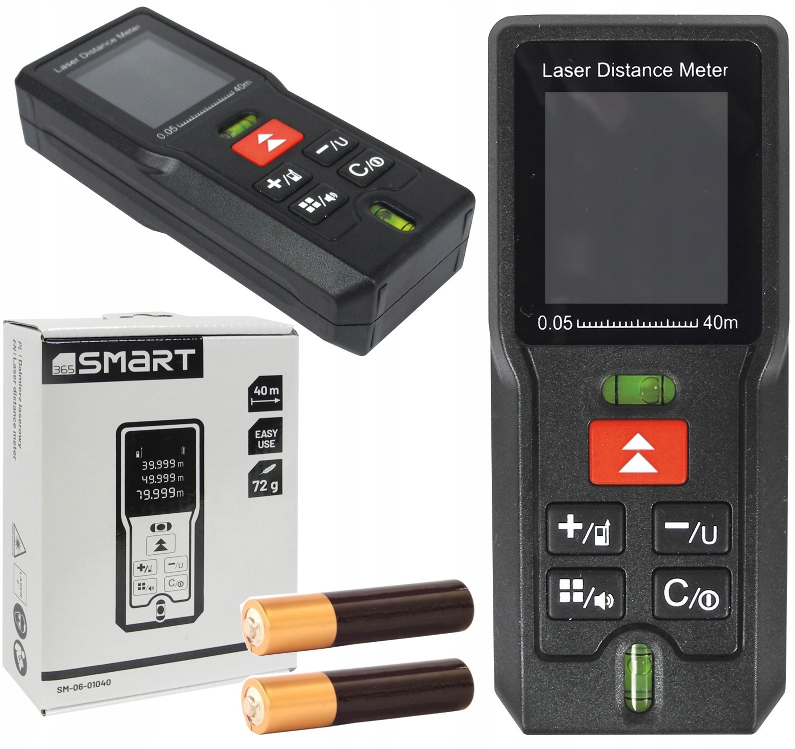 Smart Dalmierz Laserowy miara Laserowa 40m