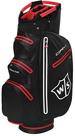 Wilson 2016 DryTech dodać kieszenie torba męska na wózek golfowy 14-drożny ściany przesuwne WGB4902BL