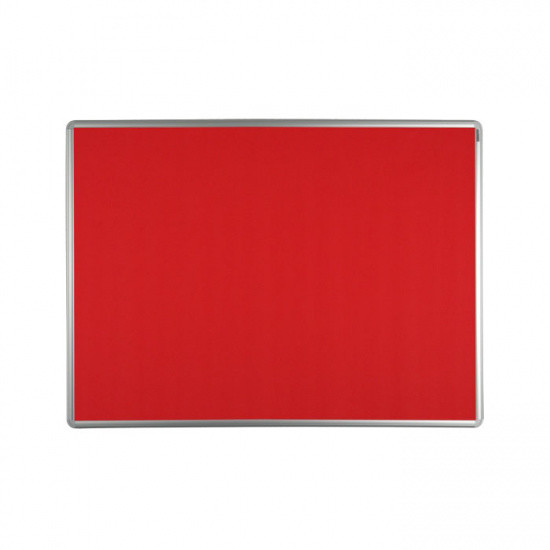 ekoTAB Tablica tekstylna ekoTAB w aluminiowej ramie, 90 x 60 cm, czerwona 535098