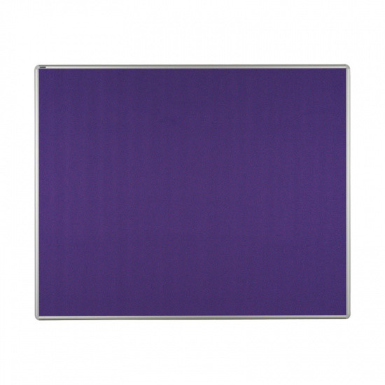ekoTAB Tablica tekstylna ekoTAB w aluminiowej ramie, 150x120 cm, fioletowa 535115