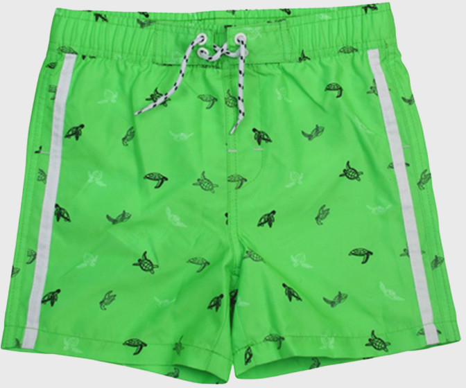 Lentiggini a Mila Swimwear Chłopięce szorty kąpielowe Żółwie