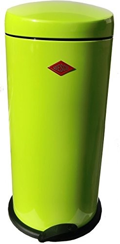 Wesco capboy Maxi pojemnik na odpady, stal nierdzewna, Limegreen, 30 x 30 x 64 cm 121 531-20