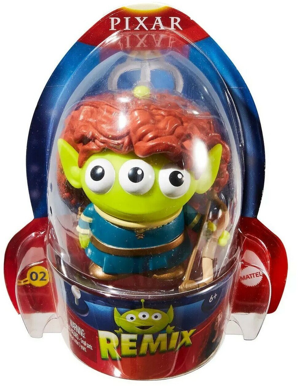 Mattel Disney Pixar. Figurka Remix, Merida