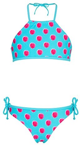 Snapper Rock dziewczęce bikini UV UPF 50 + sue i modny lato stroje kąpielowe dla dzieci & TEENAGER, niebieski 1514/14