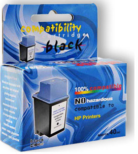 JetWorld Tusz Czarny HP 26 RD zamiennik 51626AE 40 ml JWI-H26BN