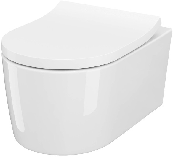 Cersanit Miska WC Reel wirowa z deską duroplast wolnoopadającą SZCZ1002511775