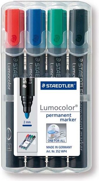 Staedtler Marker permanentny 4 kolory okrągły WIKR-919763