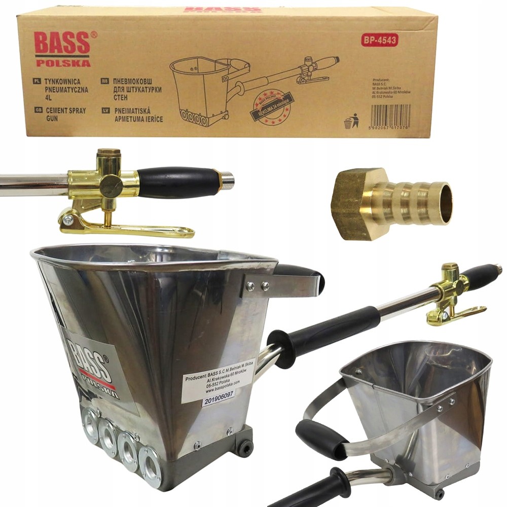 Tynkownica Tynkarka Pneumatyczna Do Zaprawy Tynku