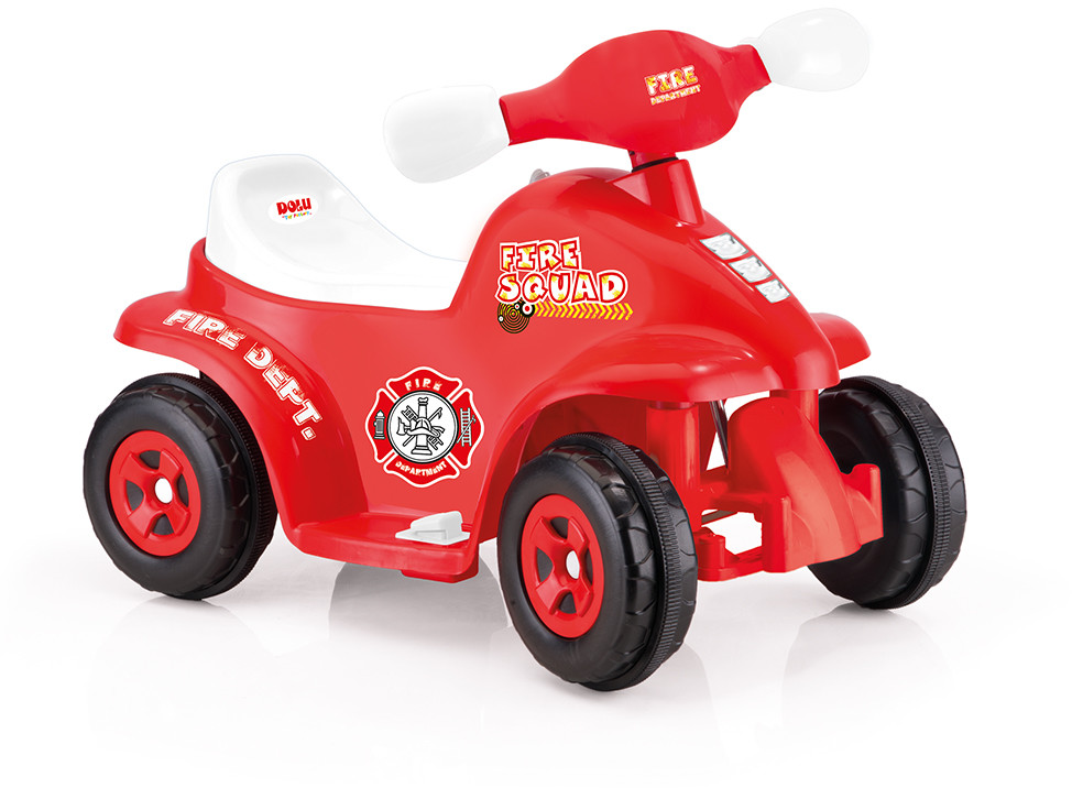 DOLU DOLU Quad na baterie z klaksonem 6V czerwony