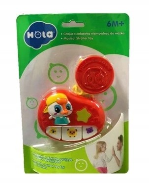 Hola grająca zabawka niemowlęca do wózka