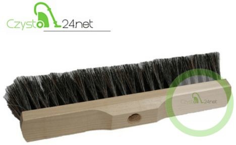 Szczotka do zamiatania drewniana (włosie pcv) ZDPCV35