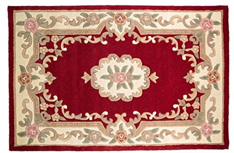 Flair Rugs Flair rugs Lotus aubusson dywan z kwiatowym wzorem RWF156RED120180
