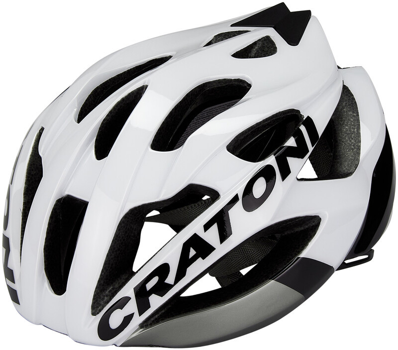 Cratoni C-Bolt Kask szosowy, white/black gloss M/L | 56-59cm 2020 Kaski szosowe 2015052111