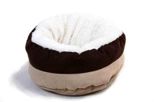 AFP All For Paws kot łóżko z jagnięcej skóry miód grzebień