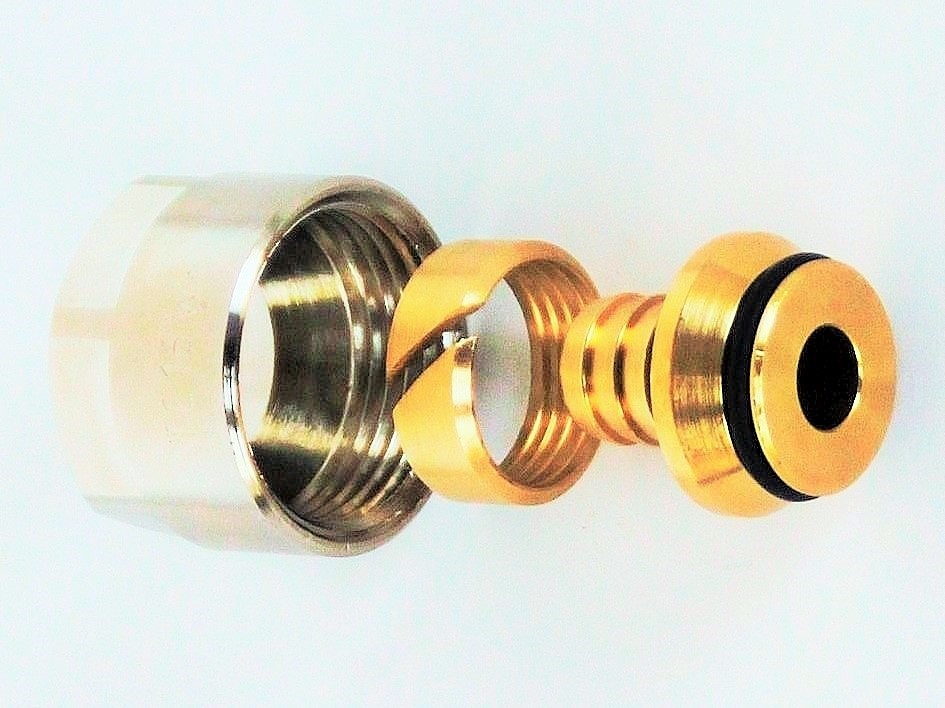 Tece Złączka Pex 16x3/4 Gw rur 16 x2,0 mm grzejnik