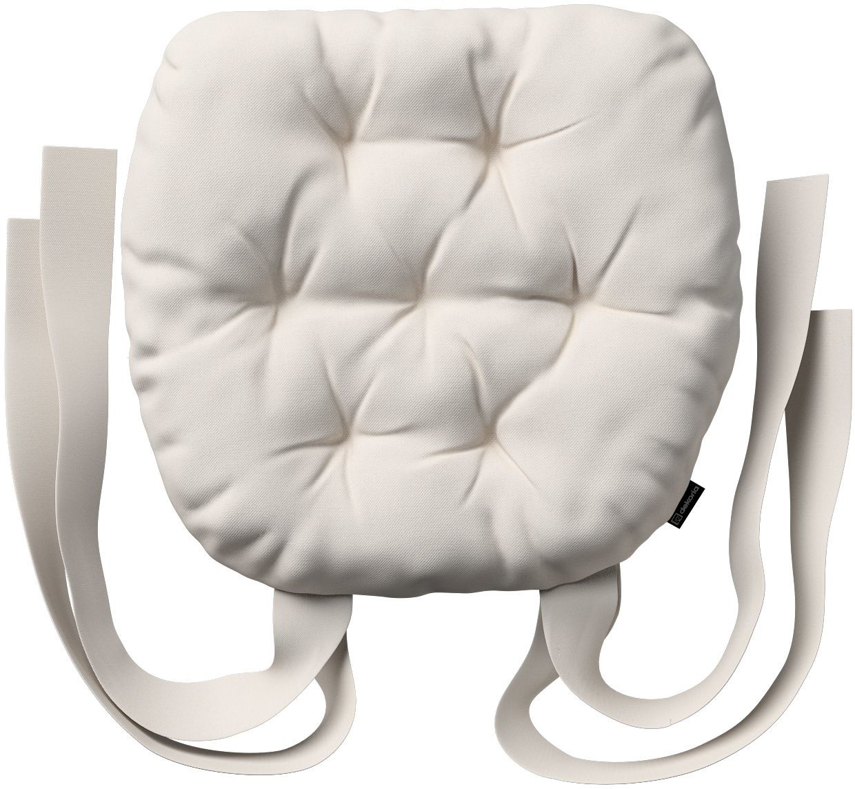 Dekoria Siedzisko Marcin na krzesło kremowa biel 40 × 37 × 8 cm Etna 240-705-01