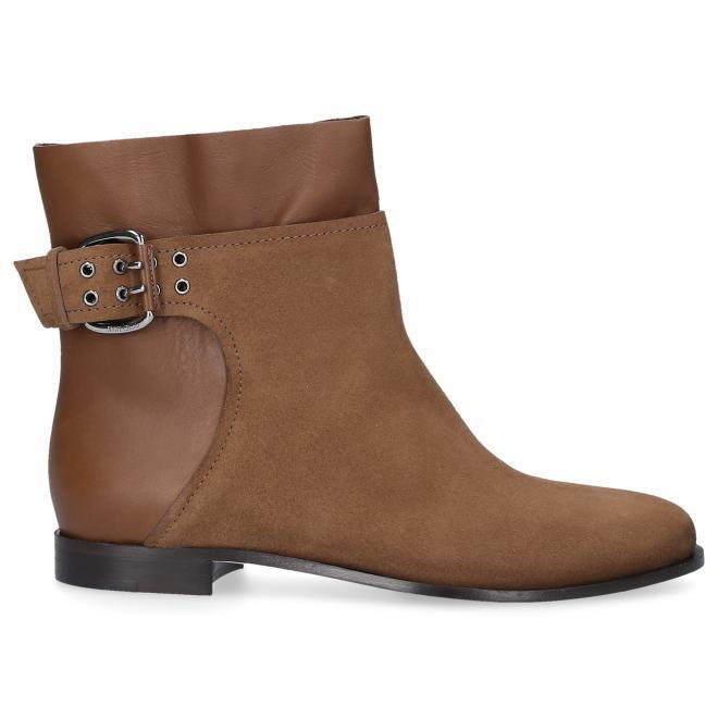 Jimmy Choo Jimmy Choo Botki beżowe MAJOR FLAT