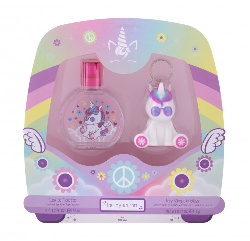 Eau My Unicorn Eau My Unicorn Eau My Unicorn zestaw EDT 50 ml + breloczek dla dzieci