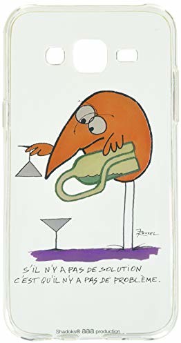 Samsung Caseink Etui ochronne do Galaxy J5, ultracienkie, Shadoks, żaden problem CPRNTSKJ5NOPROBLEM