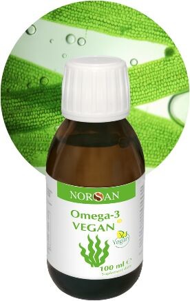 NORSAN Omega-3 Vegan (Olej z alg morskich) 100ml