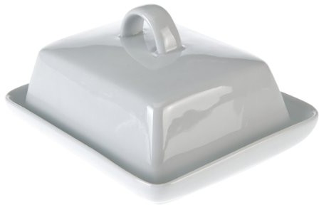 axentia 811175 naczynia masła, porcelana, biała, 1 - opakowanie 811175