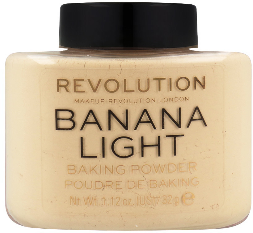 Makeup Revolution Baking Powder Sypki Puder Do Twarzy Banana Light 32g