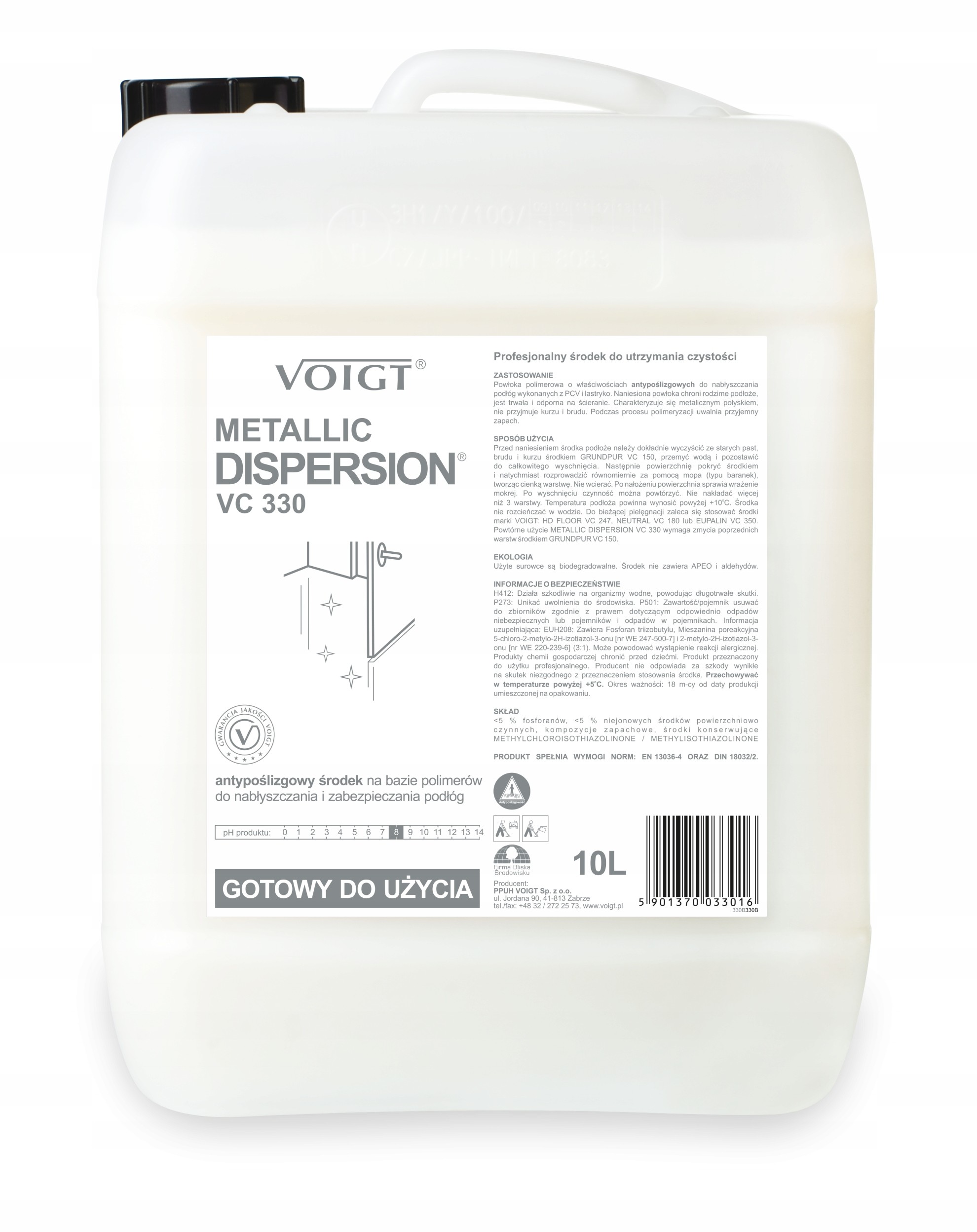 Voigt Metallic Dispersion VC 330 nabłyszcznie 10L