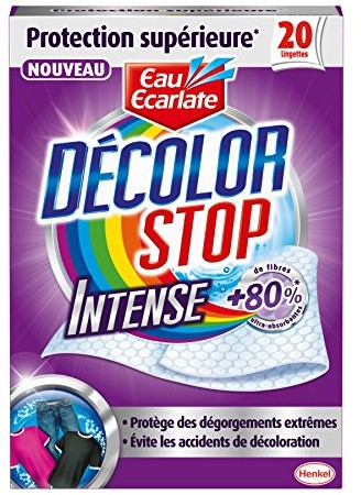 Eau Ecarlate Eau ecarlate 812 decolor stop Intense, chusty do ochrony w kolorze, 20 sztuk 812