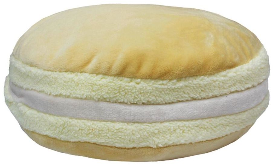 DOMAREX Poduszka dla dzieci okrągła Cookie kremowa śr. 45 cm