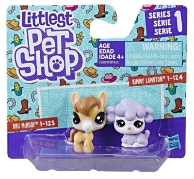 Hasbro Littlest Pet Shop Lamb & Horse C1678