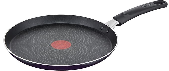 Tefal Patelnia w kolorze szaro-czarnym do naleśników - 25 cm