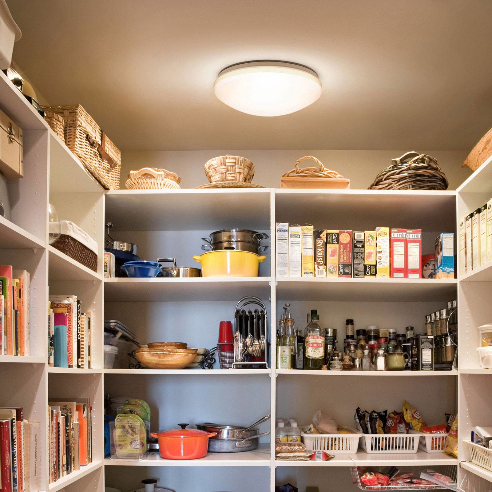 LEDVANCE Orbis IP44 lampa sufitowa, czujnik 30 cm