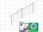 Umakov Balustrada nierdzewna AISI304, D42,4/4xd5/H900/L30 A/ZCVS90-3000