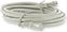 4World Patch cord RJ45 kat.6 Kabel FTP 1m szary