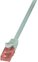 LogiLink Kabel sieciowy CQ2012U CAT 6 U/UTP AWG 24/7 RJ45 0.25 m Szary