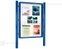 Vitincon Gablota reklamowa Vega, dwustronna - 1600x1200 mm