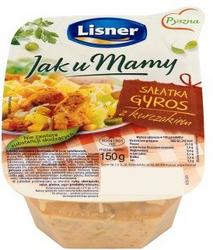 Lisner Jak u Mamy Sałatka gyros z kurczakiem 150 g: Opinie o produkcie na  Opineo.pl