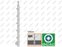Umakov Poler -prosto AISI304, D42,4x2/5xd12/H1000mm A-BR100-5D12-L