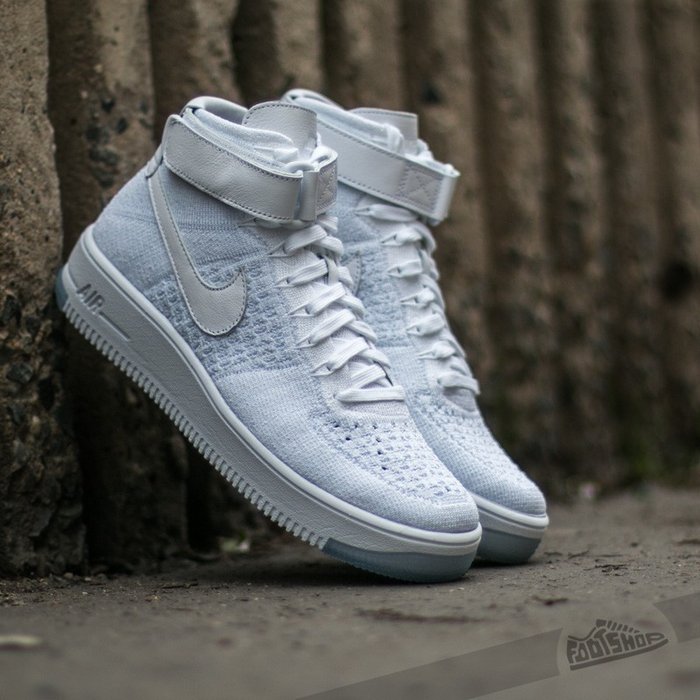 nike air force 1 flyknit białe nike air force 1 flyknit białe