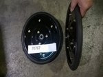 carlisle semi-pneumatic tire&wheel - ceny wyprzeda 1x12 Smooth Crown Steel Wheel 40mm Met