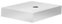 Kludi Plus Blat pod umywalkę biały - 49CM243