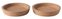 IKEA Podkładka, korek, pod szklanke, filiżanke, 9 cm, 2 szt. 502.829.45