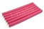 Papiloty gumowe wałki do włosów 240x13mm 6szt różowe
